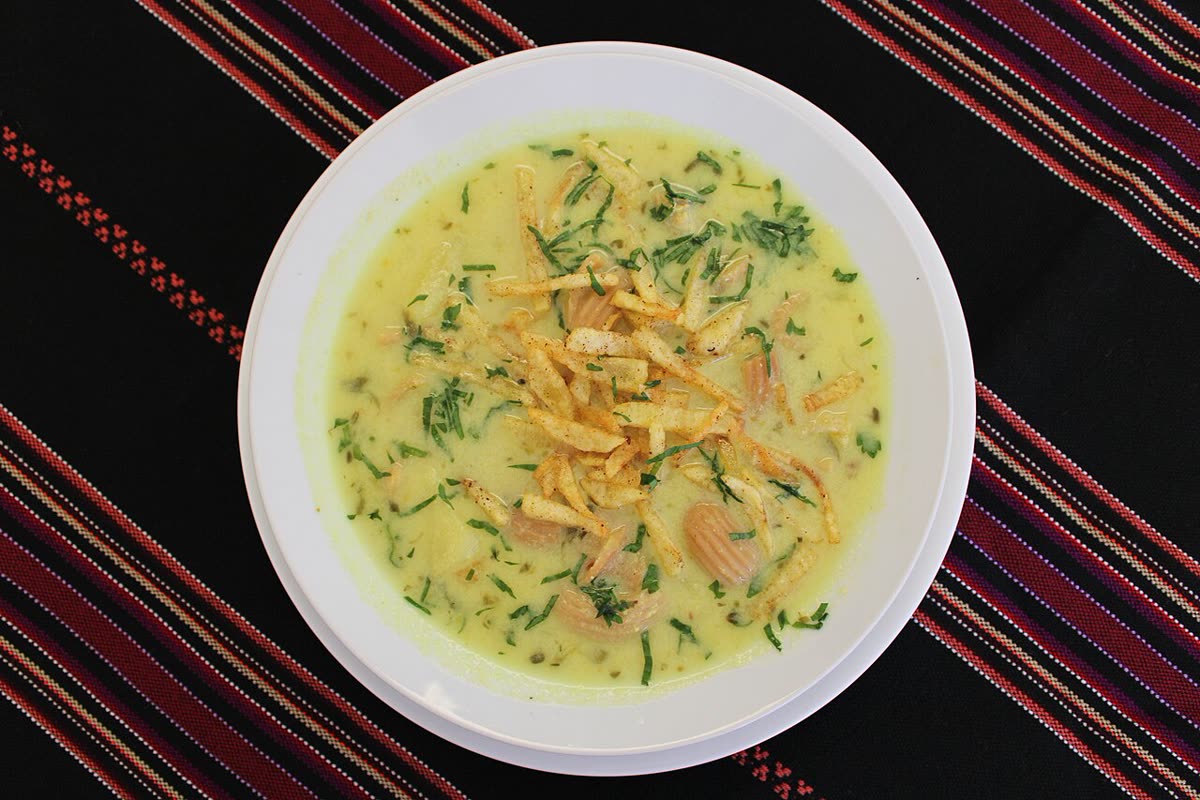 Sopa de maní, plato tradicional cochabambino (foto referencial)